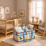Cute Puppy Squad Diaper Caddy Bag - The Linen House