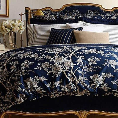 Deauville Printed Bedding Set – Elegant Equestrian Design - The Linen House