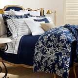Deauville Printed Bedding Set – Elegant Equestrian Design - The Linen House