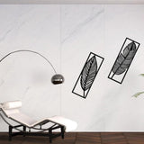 Decor Leaves, Home Wall Art, Metal Wall Decor ( pack of 2 leaf ) - The Linen House