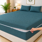 Deep Pocket Mattress Cover - The Linen House