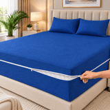 Deep Pocket Mattress Cover - The Linen House