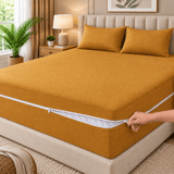 Deep Pocket Mattress Cover - The Linen House