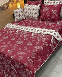 Designer Style Printed Bedspread Set – 7 Pcs - The Linen House