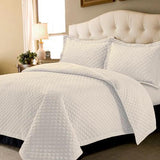 Diamond Quilted Bed Spread King Size - The Linen House