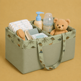 Dino Jungle Diaper Caddy Bag - The Linen House