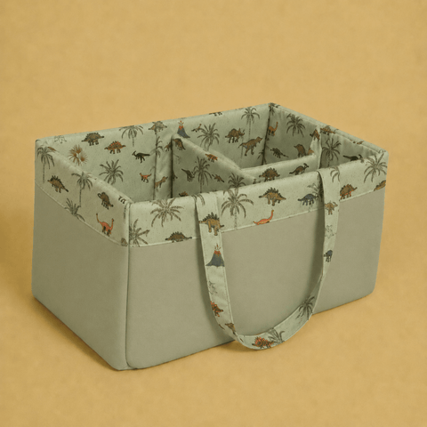 Dino Jungle Diaper Caddy Bag - The Linen House