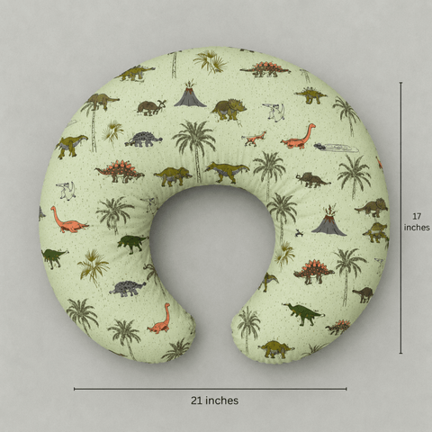Dino Jungle Nursing Pillow - The Linen House