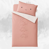 Dinosaur - Themed Kids Bedding Set with Embroidered Comforter & Pillow - The Linen House