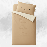 Dinosaur - Themed Kids Bedding Set with Embroidered Comforter & Pillow - The Linen House