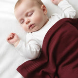 Dobby Cuddle Baby Blanket - The Linen House