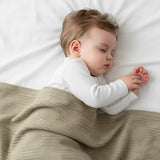 Dobby Cuddle Baby Blanket - The Linen House