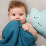 Dobby Cuddle Baby Blanket - The Linen House