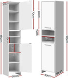 Double Cabinet Bathroom Rack - The Linen House