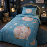 Dreamy Moon & Stars Kids Bedsheet - The Linen House