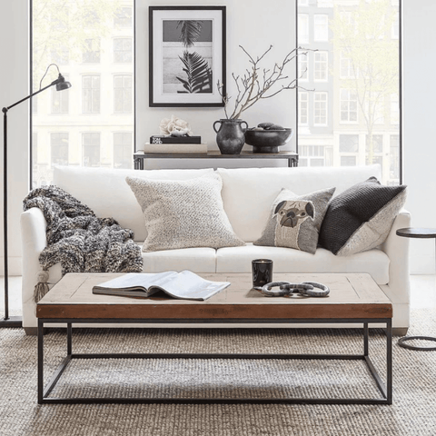 Duke Round Metal Accent Table - The Linen House