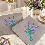 Lavender Garden Premium Table Napkin