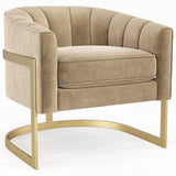 Elegance Armchair with Metal Frame - The Linen House