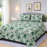 Elegant Botanical Printed Bedsheet Set (3pcs) - The Linen House