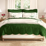 Elegant & Classic Aubree Bow Embroidery Duvet Set - The Linen House