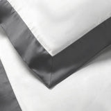 Elegant Cotton Border Duvet Cover - The Linen House