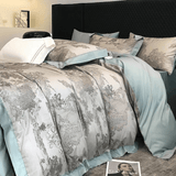 Elegant Pastoral Toile Printed Duvet Set - Western Style Printed Bedding - The Linen House