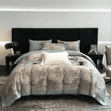 Elegant Pastoral Toile Printed Duvet Set - Western Style Printed Bedding - The Linen House