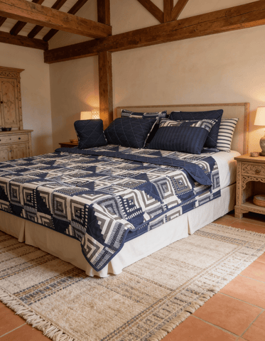 Elegant Sleep Printed Bedspread Set – 7 Pcs - The Linen House