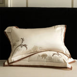 Elegant Vintage Style Embroidery Duvet Set - The Linen House