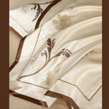 Elegant Vintage Style Embroidery Duvet Set - The Linen House