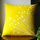 Embroidered Cushion Cover - The Linen House