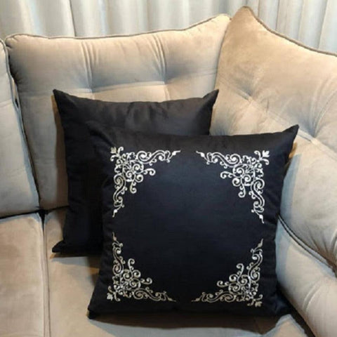 Embroidered Cushion Cover (pack of 5) - The Linen House