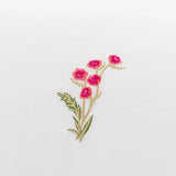 Embroidered Flower Duvet Cover Bedding Set - The Linen House