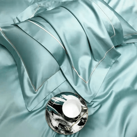 Embroidered Pillow Covers - The Linen House