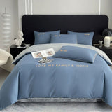 Embroidery Duvet Set (Love My Family & Home) - The Linen House