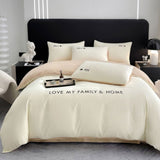 Embroidery Duvet Set (Love My Family & Home) - The Linen House