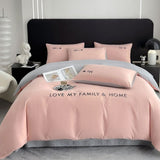 Embroidery Duvet Set (Love My Family & Home) - The Linen House