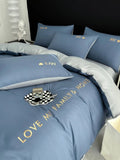 Embroidery Duvet Set (Love My Family & Home) - The Linen House