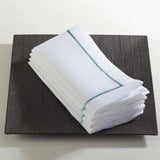 Embroidery With Baratta Stitch Napkins (Pack of 6) - The Linen House