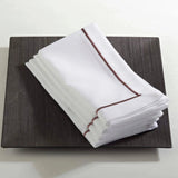 Embroidery With Baratta Stitch Napkins (Pack of 6) - The Linen House