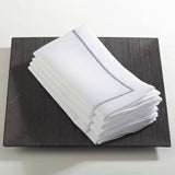 Embroidery With Baratta Stitch Napkins (Pack of 6) - The Linen House