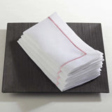 Embroidery With Baratta Stitch Napkins (Pack of 6) - The Linen House
