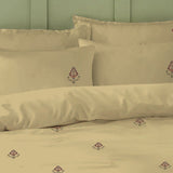 European - inspired Embroidery Bedding Set - The Linen House