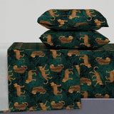 Exotic Jungle Printed Duvet Set - The Linen House
