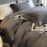 Embroidered Multi Line Baratta Duvet Set