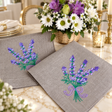 Lavender Garden Premium Table Napkin