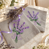 Lavender Garden Premium Table Napkin