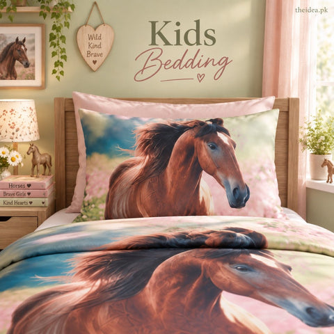 Farm Horse Kids Bedsheet - The Linen House