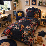 Festive Gingerbread Cookie Kids Bedsheet - The Linen House
