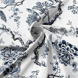 Fine Linens Tree Top Sky Printed Bedding Duvet Set - The Linen House